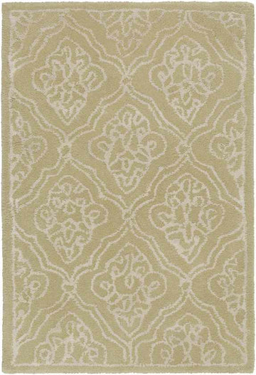 Middmoor Transitional Pale Green Area Rug